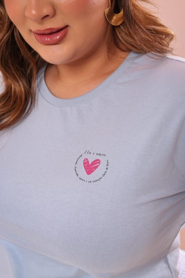 T-SHIRT FEMININA PLUS SIZE - Imagem 2